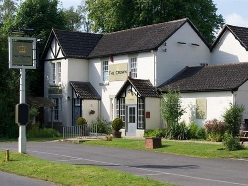 The Crown At Broad Hinton Hotell Eksteriør bilde